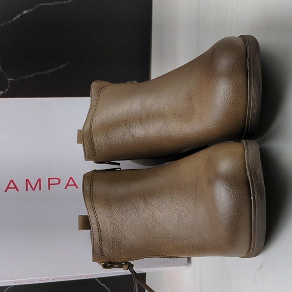 Rampage Tarragon Women's Ankle Booties Brown Smooth sz 8.5 - Picture 1 of 11